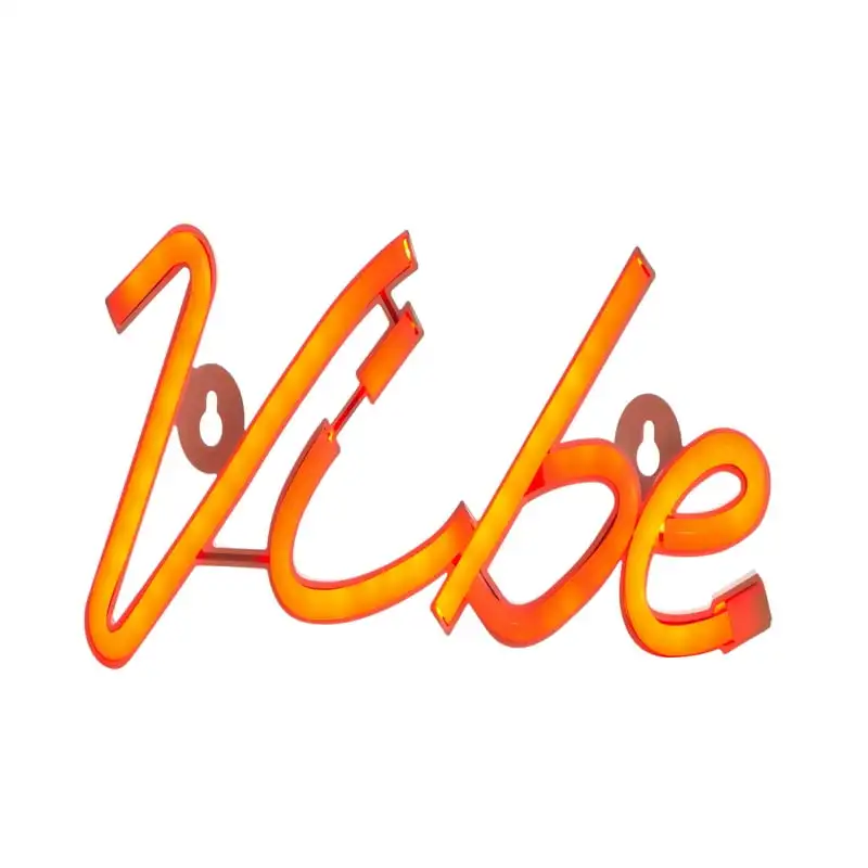 

Vibe LED Wall Light with USB Cord and Power Adapter Included, Red Linterna solar Camping lights Lamp rechargeable Black light Ca