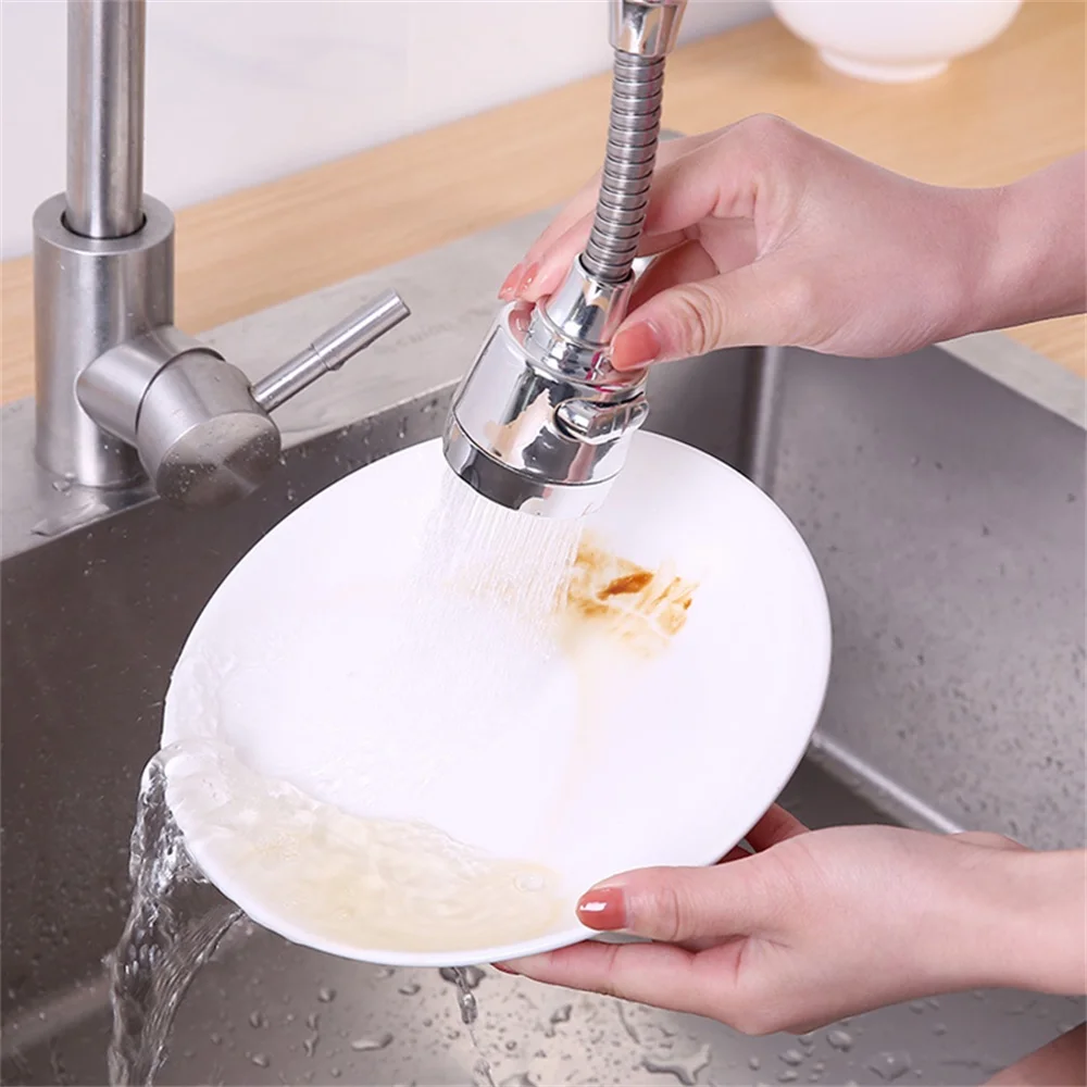 

Stainless Steel Kitchen Faucets Faucet Extender And Adapter Anti-Splash Shower Water Saver Filter Faucet Kitchen Accessories