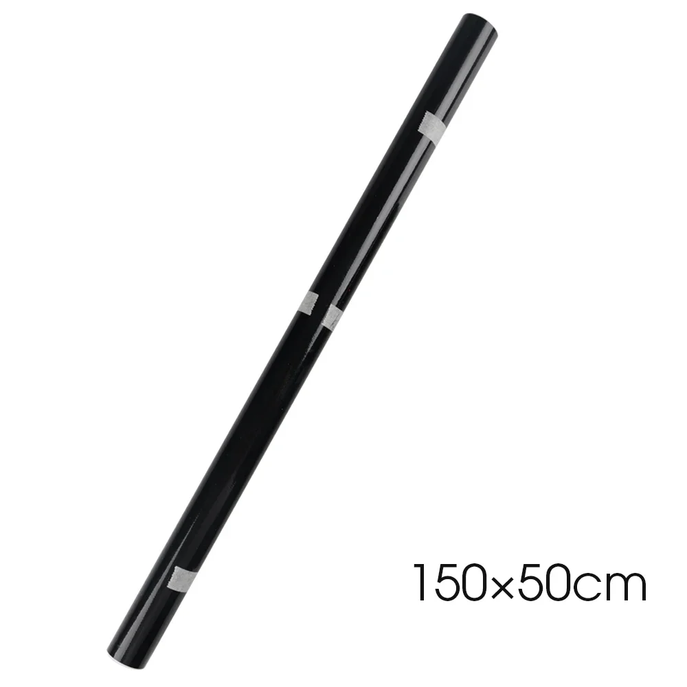 

Глянцевая черная пленка для кузова автомобиля, виниловая пленка, самоклеящаяся наклейка, мотоциклы, велосипед, авто, меняющая цвет кожи, пленки 150*50 см