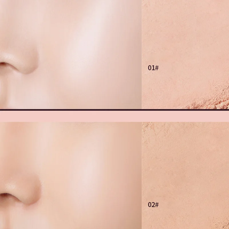 Matte Face Powder Oil Control Concealer Natural Light Breathable Waterproof Finishing Makeup Cosmetic |