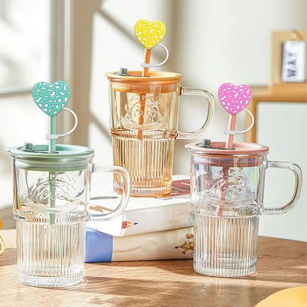 Чашка Юти Стэнли В Форме Сердца Соломинка 10 Мм/8 Мм Милый Аксессуар Из Соломы