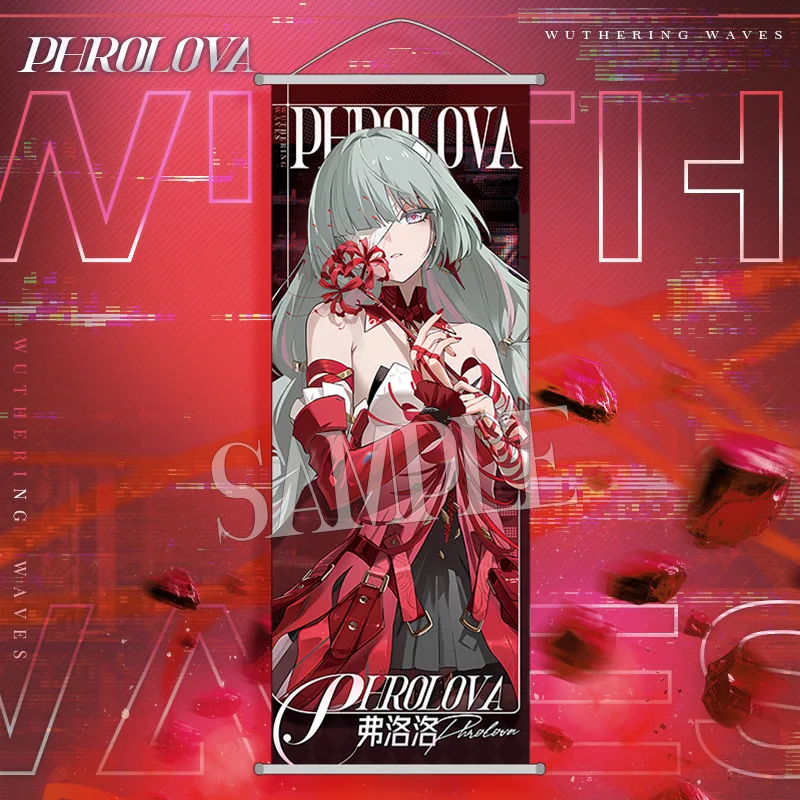 

Печать на холсте Wuthering Waves Jinhsi Phoebe Camellya Carlotta