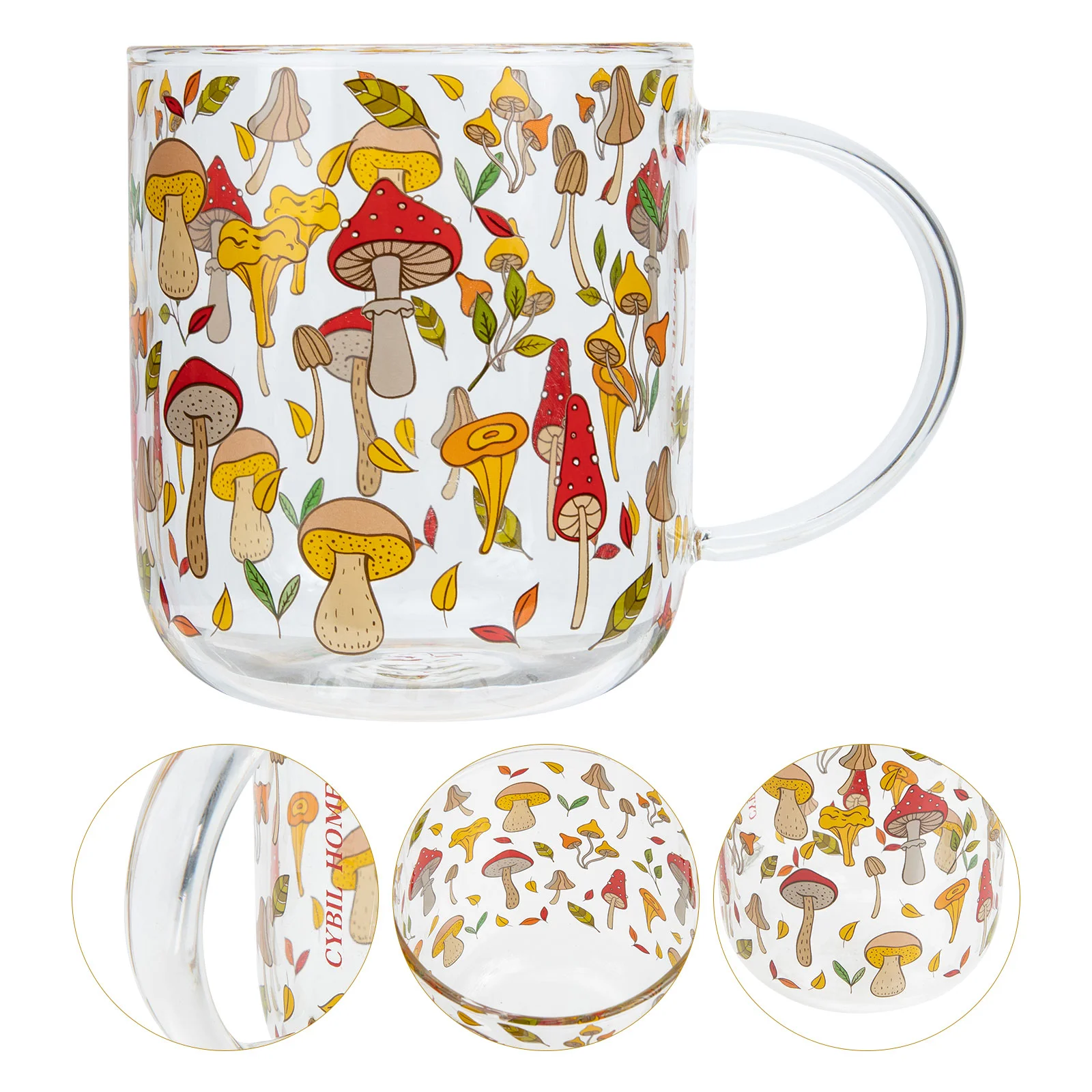 

Cup Glass Mug Hot Watercups Coffee Cream Ice Household Couple Drink Beerbeverage Mouthwash Brushdrinking Kids Cartoon Decoative