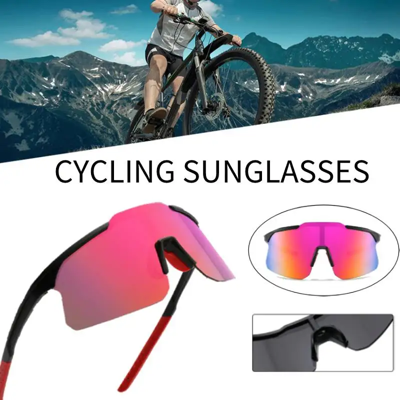 

Outdoor Sports Cycling Glasses Road Bike Sunglasses Lightweight Lens Goggles Men Women Mountain Bicycle Eyewear Bike Equipments