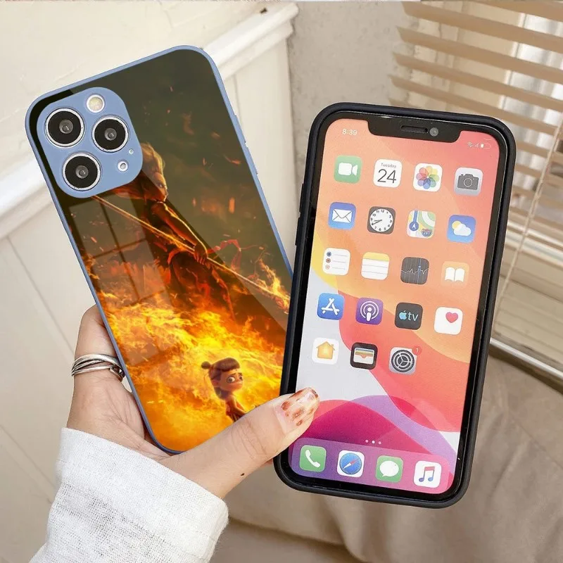 

Neri Birth Phone Case For IPhone 14 13 12 11 Pro Max X XR XS 8 7 Plus Liquid Glass Color Phone Cover