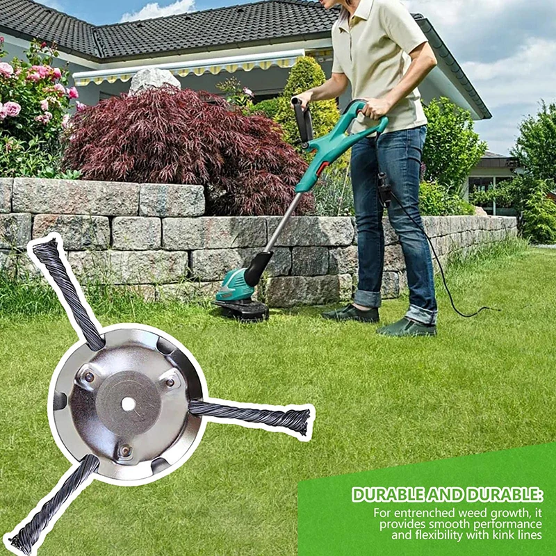 Садовая газонокосилка Головка триммера универсальная стальная проволока