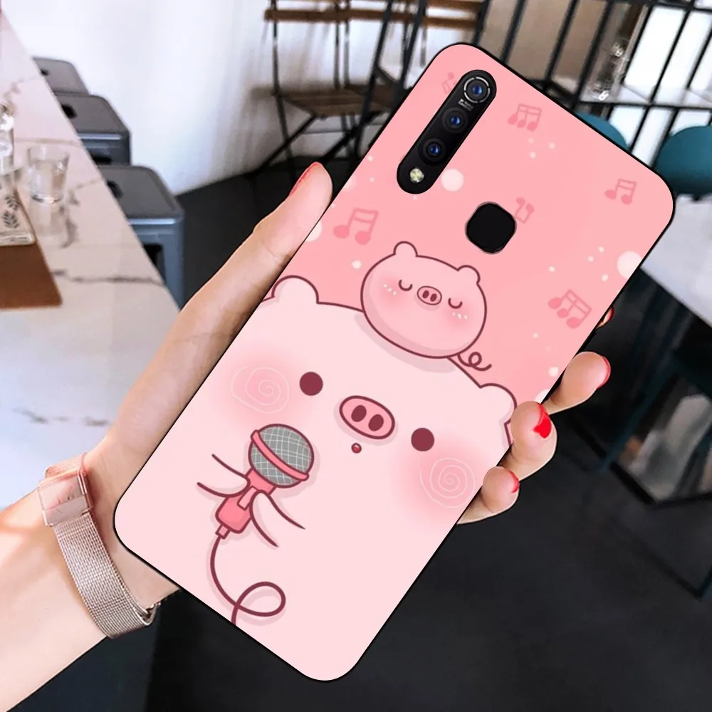 Чехол для телефона с рисунком розовой свиньи Huawei Y9 6 7 5 Prime Enjoy 7s 8 plus 7a 9e 9plus 8E Lite Psmart