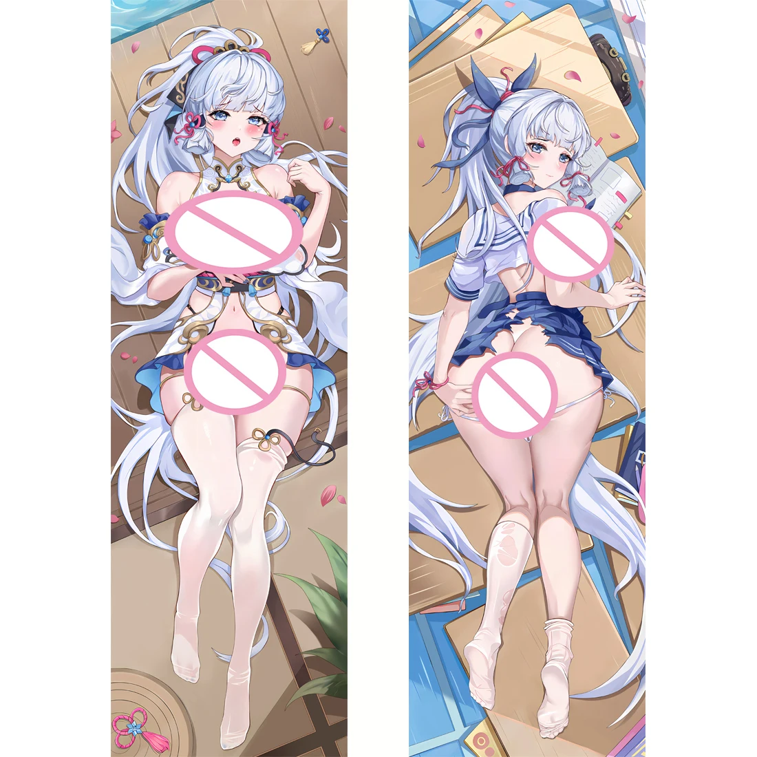 Genshin Kamizato Ayaka Dakimakura аниме коллекция двусторонний принт в натуральную величину