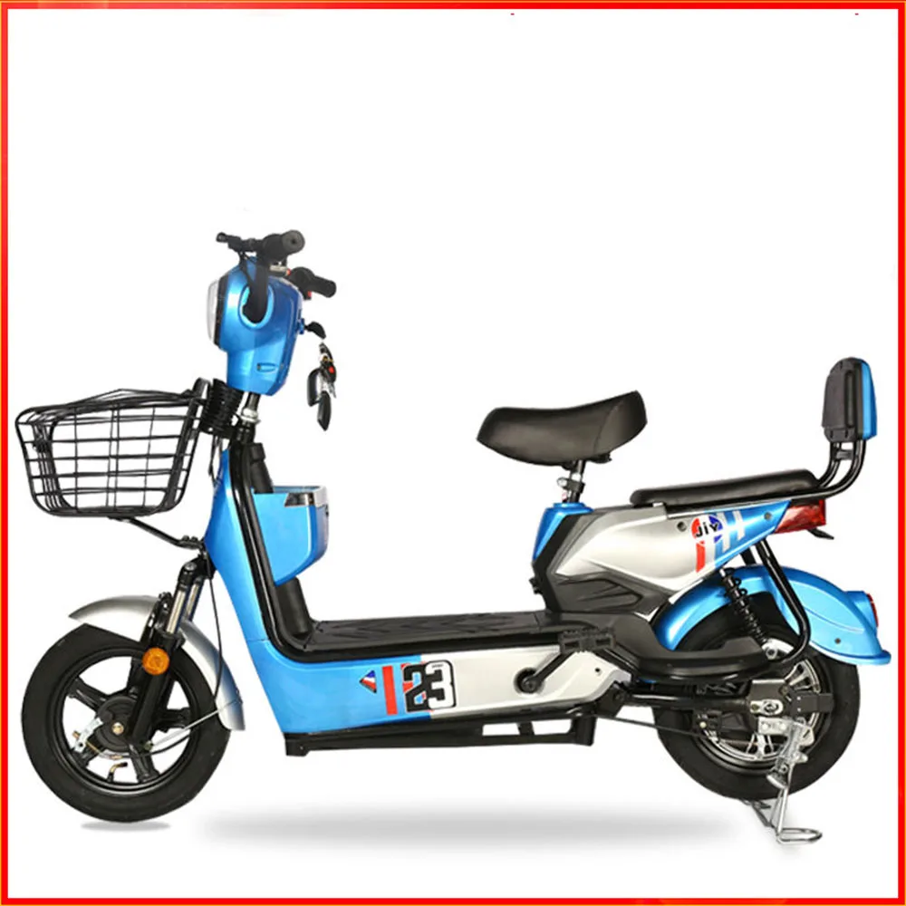 

350W 48V Electric Tricycle with Lithium Battery Dual-mode Dual-drive High-brightness Lens Headlights Ebike for Adult
