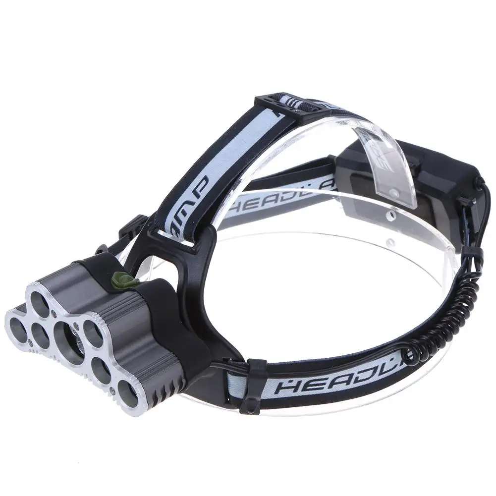 

T6 Rechargeable Headlights Outdoor Waterproof Sport Hiking Riding Lamp Camping Lamp Illumination Supplies