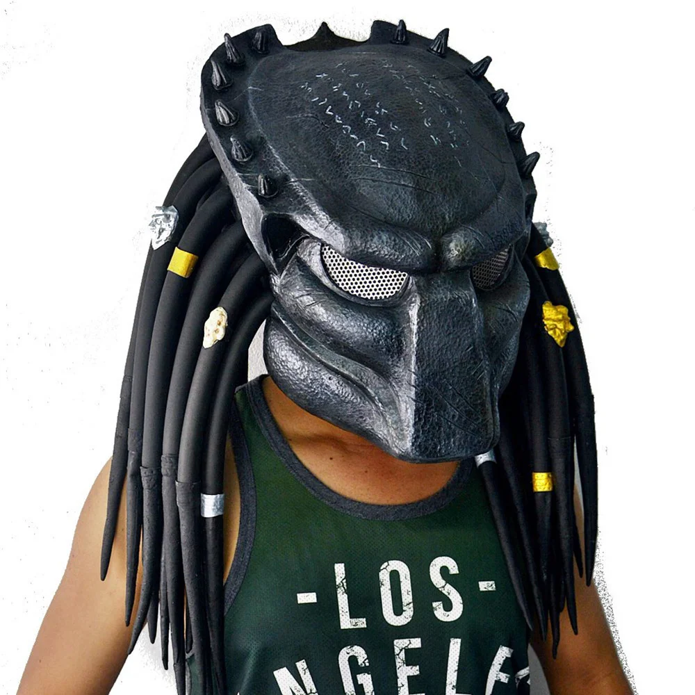 

Classic movie Alien vs. Predator Mask Blocker Halloween cosplay Prop Helmet Mask