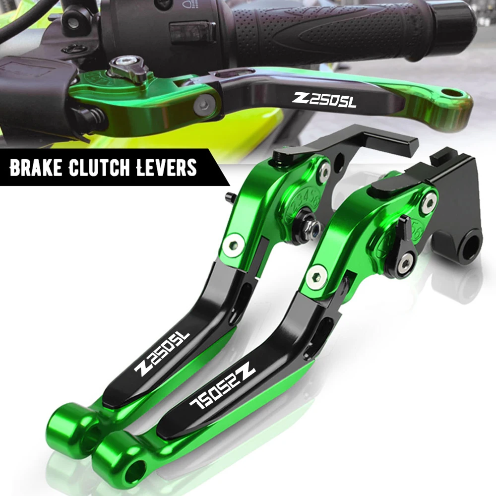 

NINJA Z250SL Motorcycle Adjustable Folding Brake Clutch Lever Grip For Kawasaki Z 250 SL 2014-2021 2015 2016 2017 2018 2019 2020