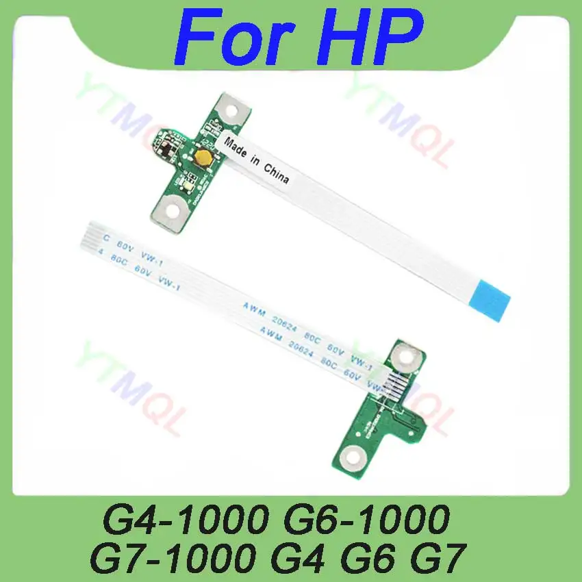 

10-20Pcs For HP G4-1000 G6-1000 G7-1000 G4 G6 G7 Papan Tombol Daya dengan Kabel Aksesori Perbaikan Laptop
