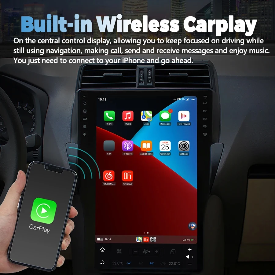13 6 дюймовый Android автомобильный GPS-навигатор стерео экран в стиле Тесла для Ford Fusion