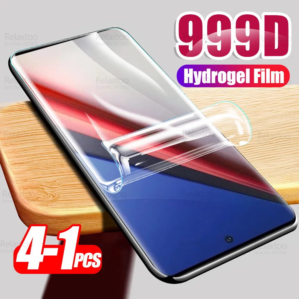 

For Vivo IQOO 11 Pro Hydrogel Film 1-4Pcs Full Curved Screen Protector On IQOO11 11Pro IQOO11Pro 5G Soft Film Not Tempered Glass