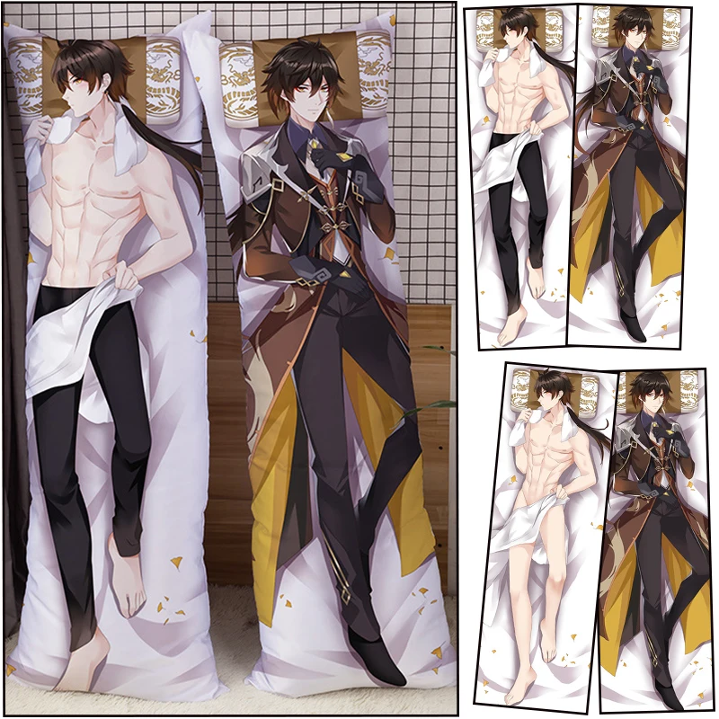 аниме аксессуары геншин импакт дакимакура Аниме игра Genshin Impact Dakimakura XIAO ZHONG LI