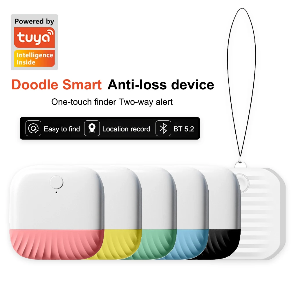 

Трекер Tuya, двухканальный, Bluetooth-совместимый, мобильный телефон, перезаряжаемый