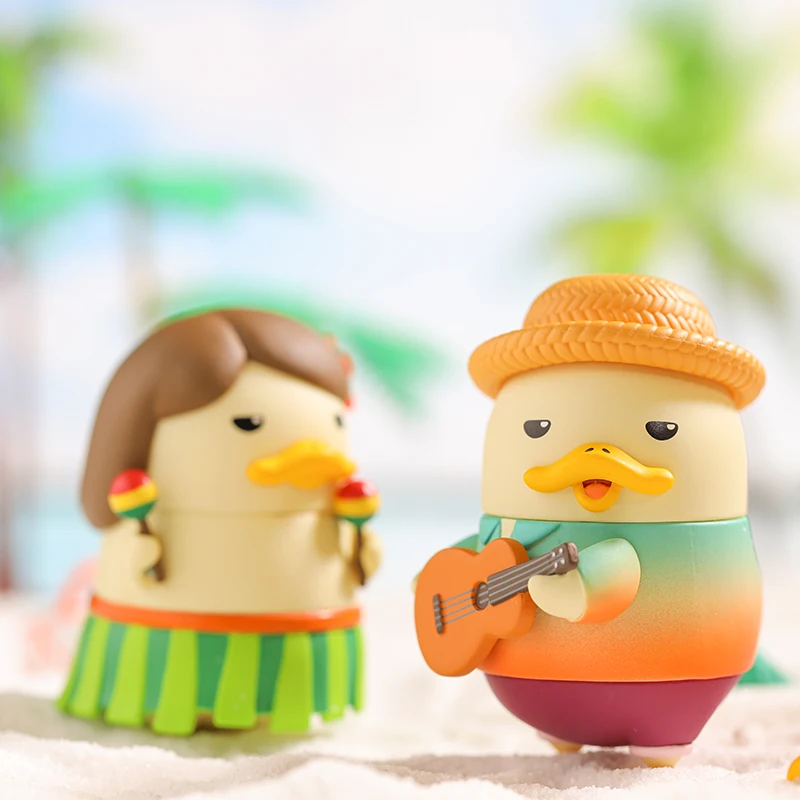 

POP MART Duckoo Tropical Island Series Blind Box Guess Bag Caja Ciega Blind Bag Toy for Girl Anime Figures Cute Birthday Gift