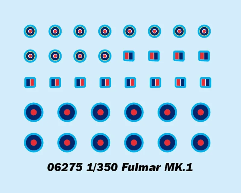 Trumpeter 06275 1/350 Fulmar MK.1 — комплект масштабной модели для сборки