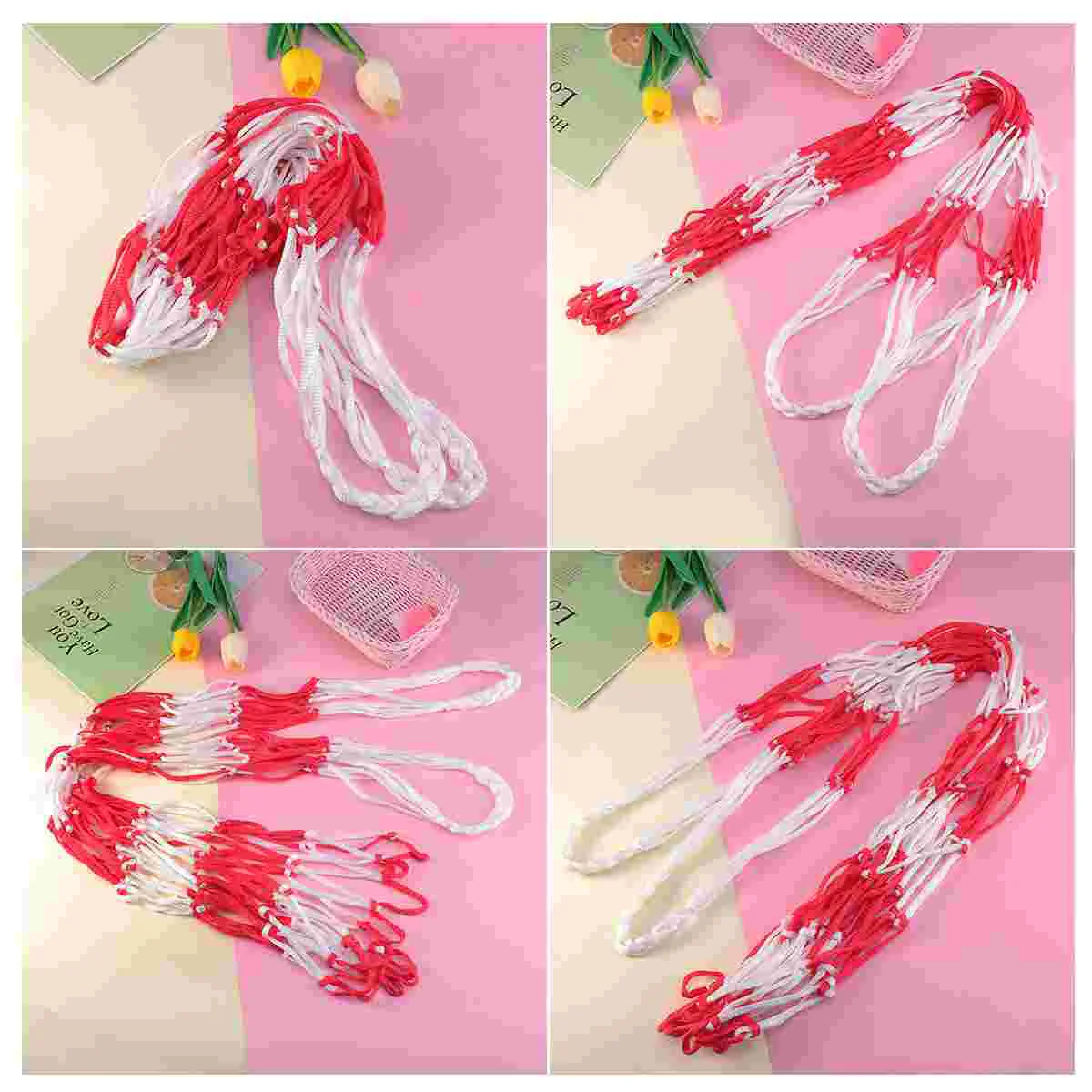 

Sling Shoulder Strap Bag Sports Ball Basketball Mesh Net Soccer Large Capacity Drawstring Storage Accessories