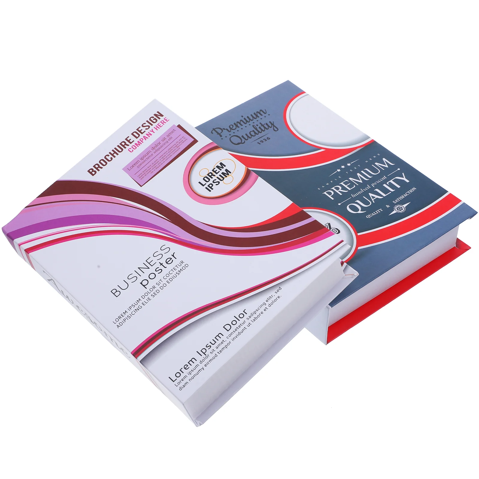 

2 шт., бумажные книги для украшения дома