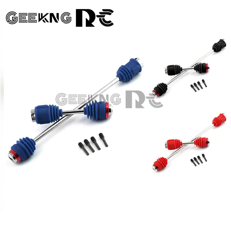 Металлические стальные центральные ходовые части CVD приводной вал с пылезащитными сапогами 5151R для 1/10 Traxxas E-Maxx Emaxx аксессуары