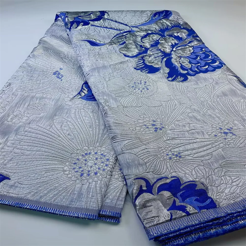 

Кружевная африканская кружевная ткань SJ, 2022 атласная нигерийская парча, позолоченная жаккардовая кружевная ткань для шитья свадебного платья, свадебного платья