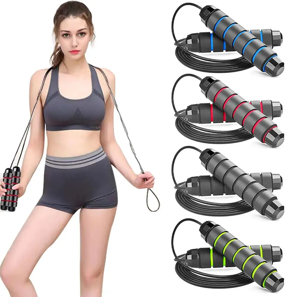 

Detachable Skipping Rope EVA Sponge Adjustable Length Weight Loss Fat Reduction Bodybuilding Training Jump Rope For Women Men