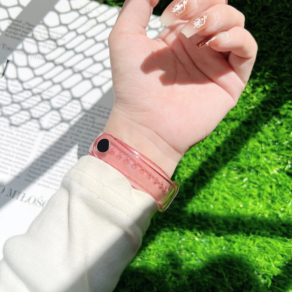 Ремешок сменный силиконовый для xiaomi mi band 7, спортивный браслет для Mi7 band (art.: 3920bdd418ed3) - 3920bdd418ed3