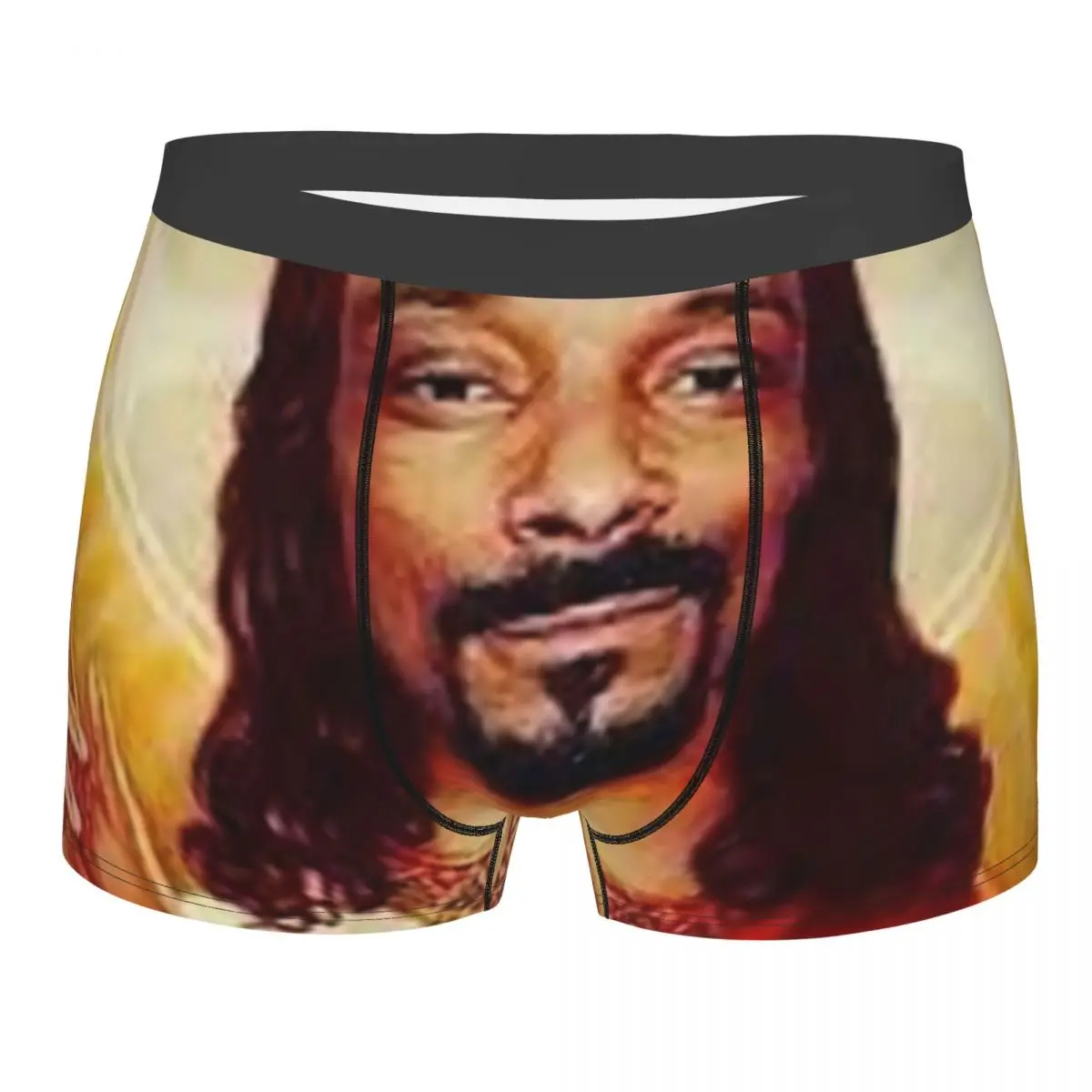 

Крутой Snoop Dogg Goes мужские нижние трусы мужские дышащие американские брифы нижнее белье