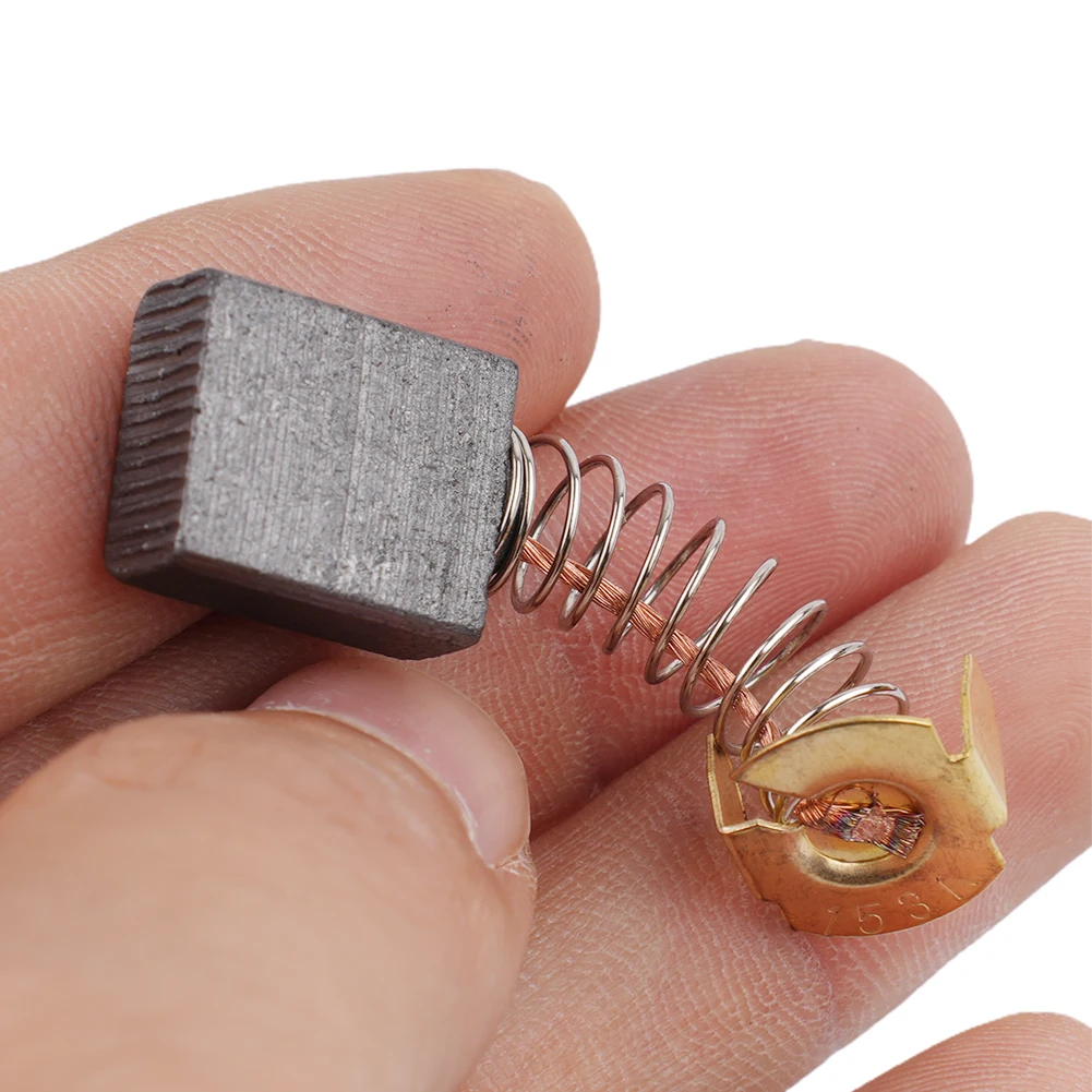 

Brand New Carbon Brush Electric Motor Brushes Carbon Electric Kits Motors Parts Replacement 16mm X 13mm X 6mm 2pcs