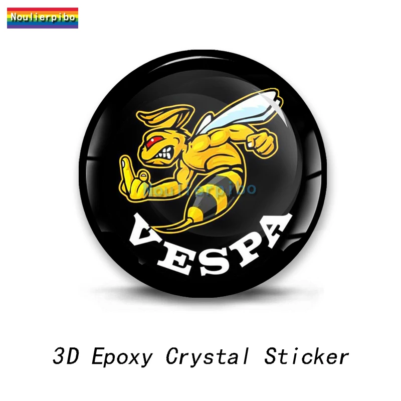 

3D стерео купол эпоксидная наклейка Invincible Hornet на автомобиль сноуборд пчела фитнес пчела ПВХ автомобильный бампер окно виниловая наклейка