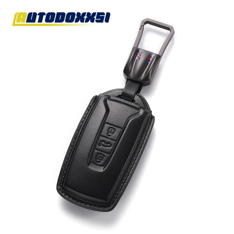 

Autodoxxsi Leather Remote Car Key Case Cover Shell Fob For VW Touareg 2011 2014 2016 2017