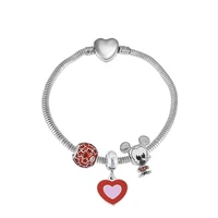 2022 hot sale stainless steel snake chain bracelet fashion jewelry for men women stainless steel link bracelet