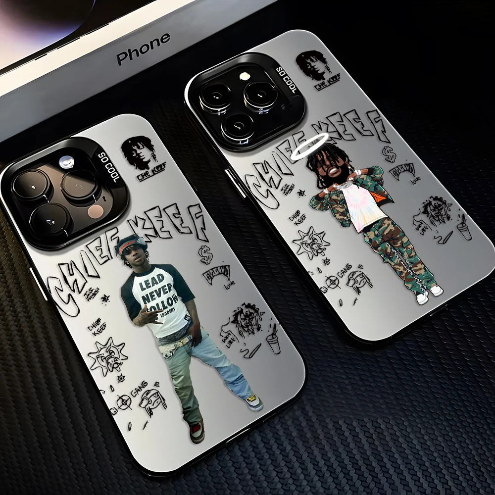 Фото Чехол для телефона Epc Chief Keef G-GLO G-GANG для iPhone 17 16 15 14 13 12 11 mini Pro Max X XR XSMAX 8 7 Air Plus, матовый, противоударный №1