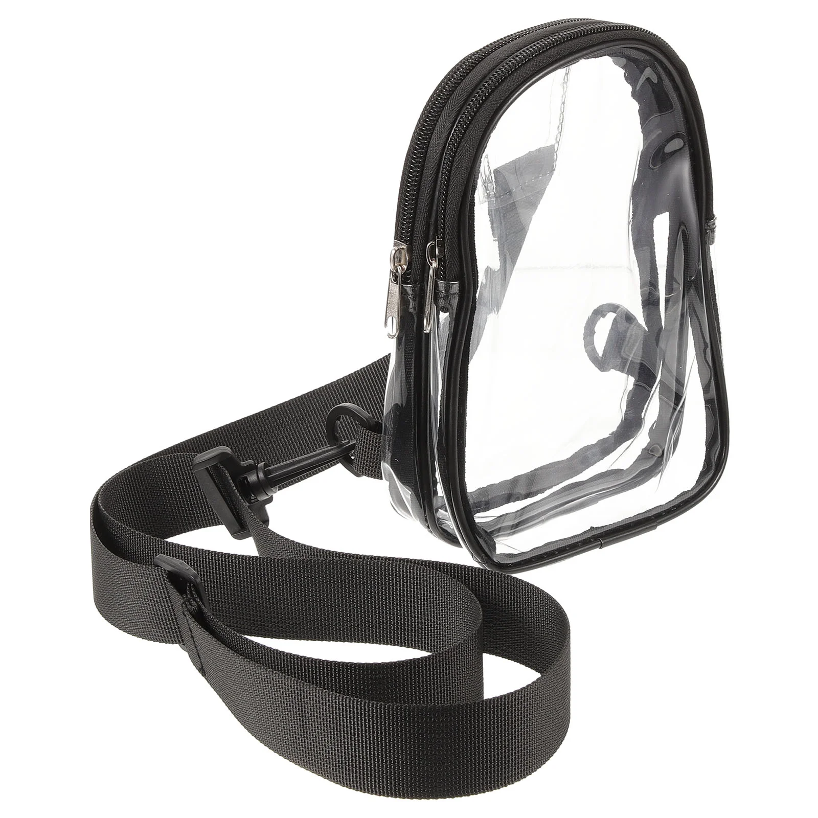 

Маленькая прозрачная сумка через плечо, сумки для стадиона, женский водонепроницаемый слинг, мини-рюкзак из ПВХ