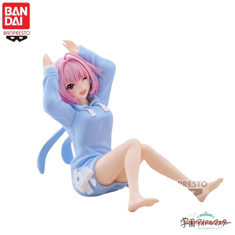 Фото В наличии оригинальная экшн-фигурка Bandai Banpresto The Idolmster Yumemi Riamu, кукла, новая анимационная периферия в штучной упаковке, гараж №1