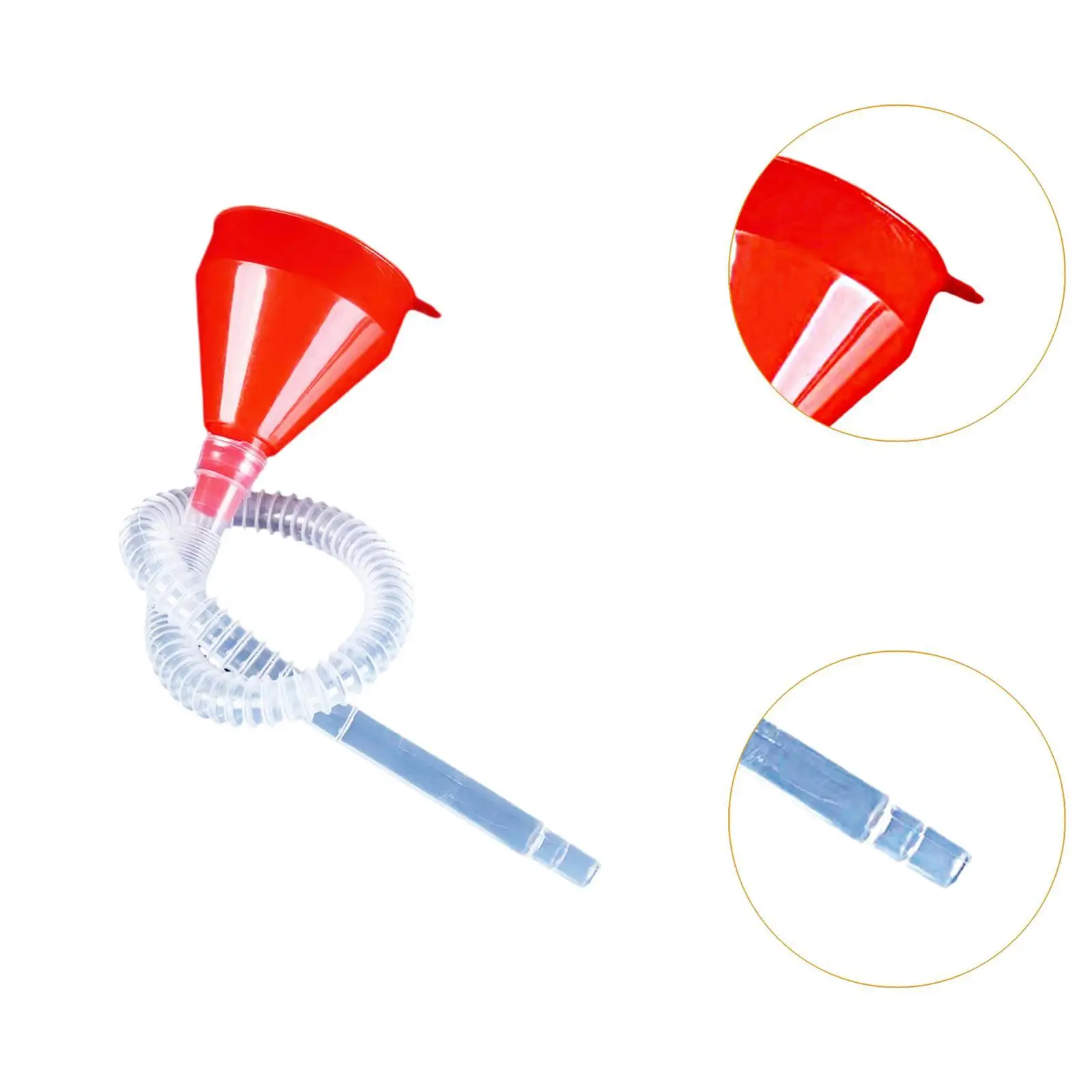 Универсальная воронка для заправки Автомобильная Съемная эффективная защита от