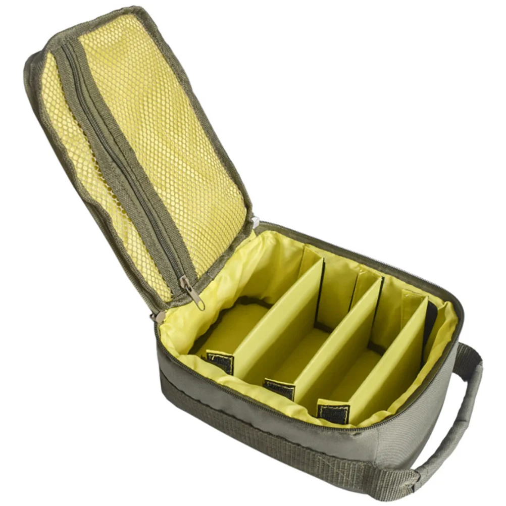

Fishing Bag Reel Tackle Case Wheel Box Resistantpouch Portable Storage Rod Gear Convenient Professional Holder Pole Accessory