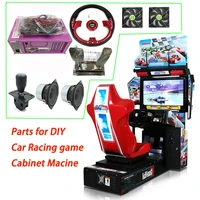 outrun coin operated video arcade machine driving simulator car racing games arcade full kit main boardcabledynamic card etc