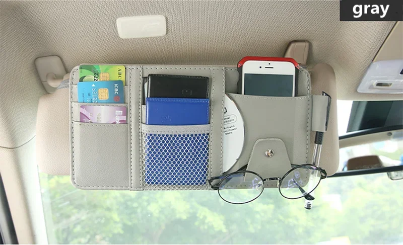 Автомобильный козырек для хранения карт солнцезащитный органайзер инструментов