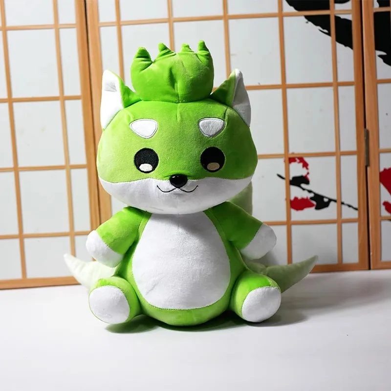 

Anime Skeleton Knight In Another World Ponta Plush Toy Fox Doll Arc's Partner 36cm Soft Cute Animal Stuffed Figure Gift Kids