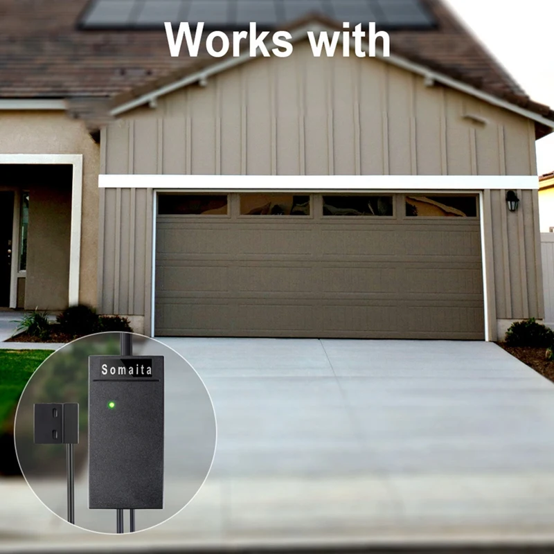 

Wifi Switch Smart Garage Door Opener Controller Work For Alexa Echo Google Home Smart Life/Tuya APP Control