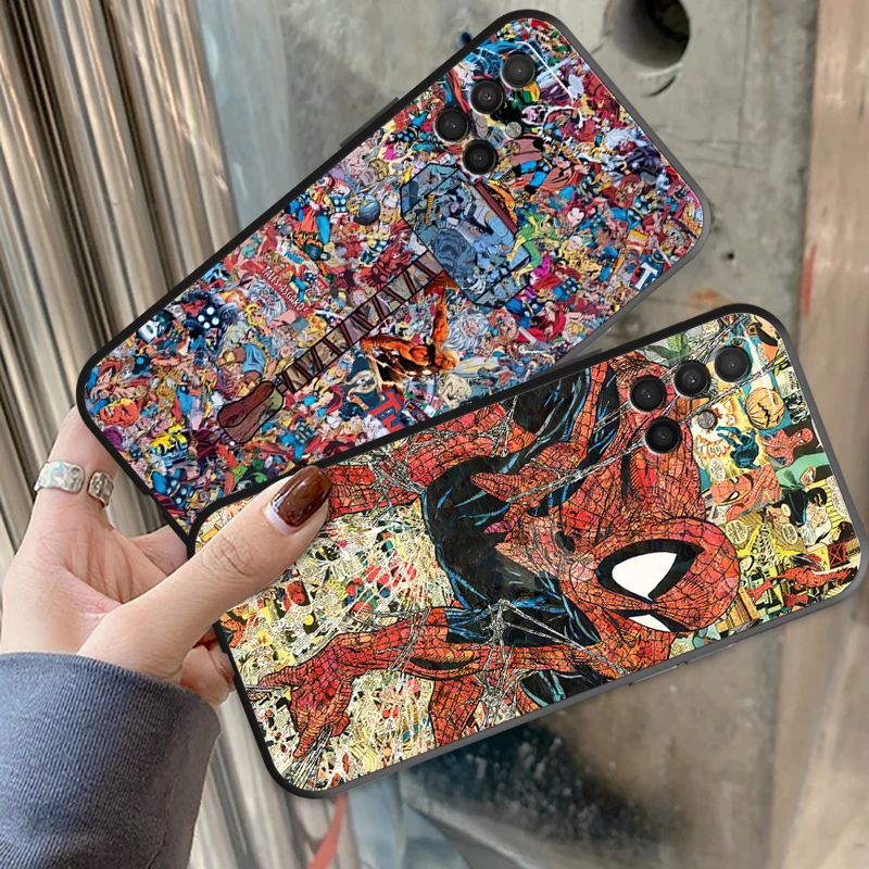 

Marvel Comics Phone Cases For SamsungA31 5G A21S A22 4G A22 5G A32 4G 5G A11 Luxury Ultra Carcasa Coque Funda ShockProof