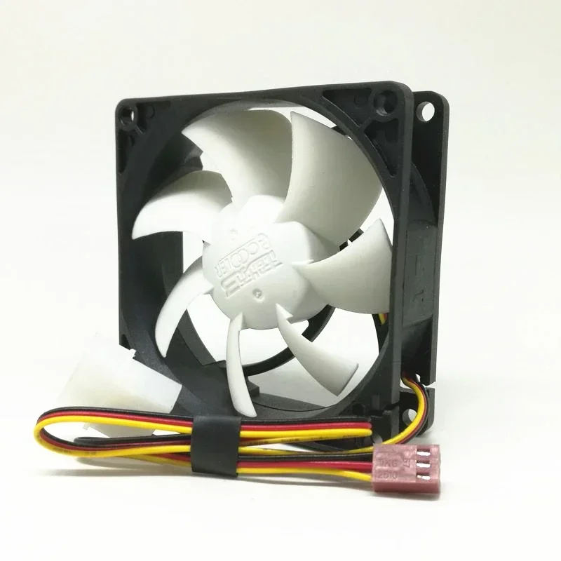 Новый гидроподшипник DC12V бесшумный 80 мм 8025 80*80*25 8*8*2 5 см вентилятор корпуса