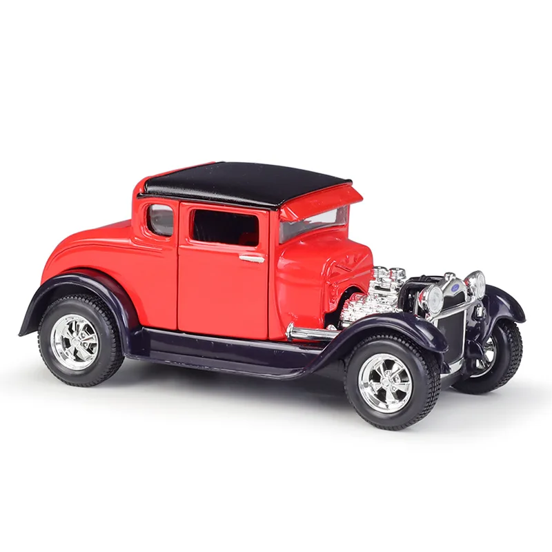 

Коллекционные игрушки Maisto 1:24 Ретро модель 1929 Ford Модель A из сплава, коллекционные игрушки, миниатюрное сувенирное украшение для офиса и дома