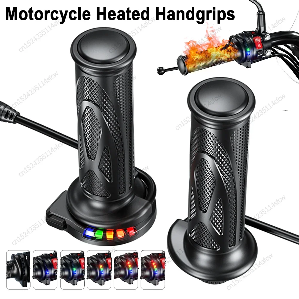 Мотоциклетные Грипсы с подогревом 12 В постоянного тока