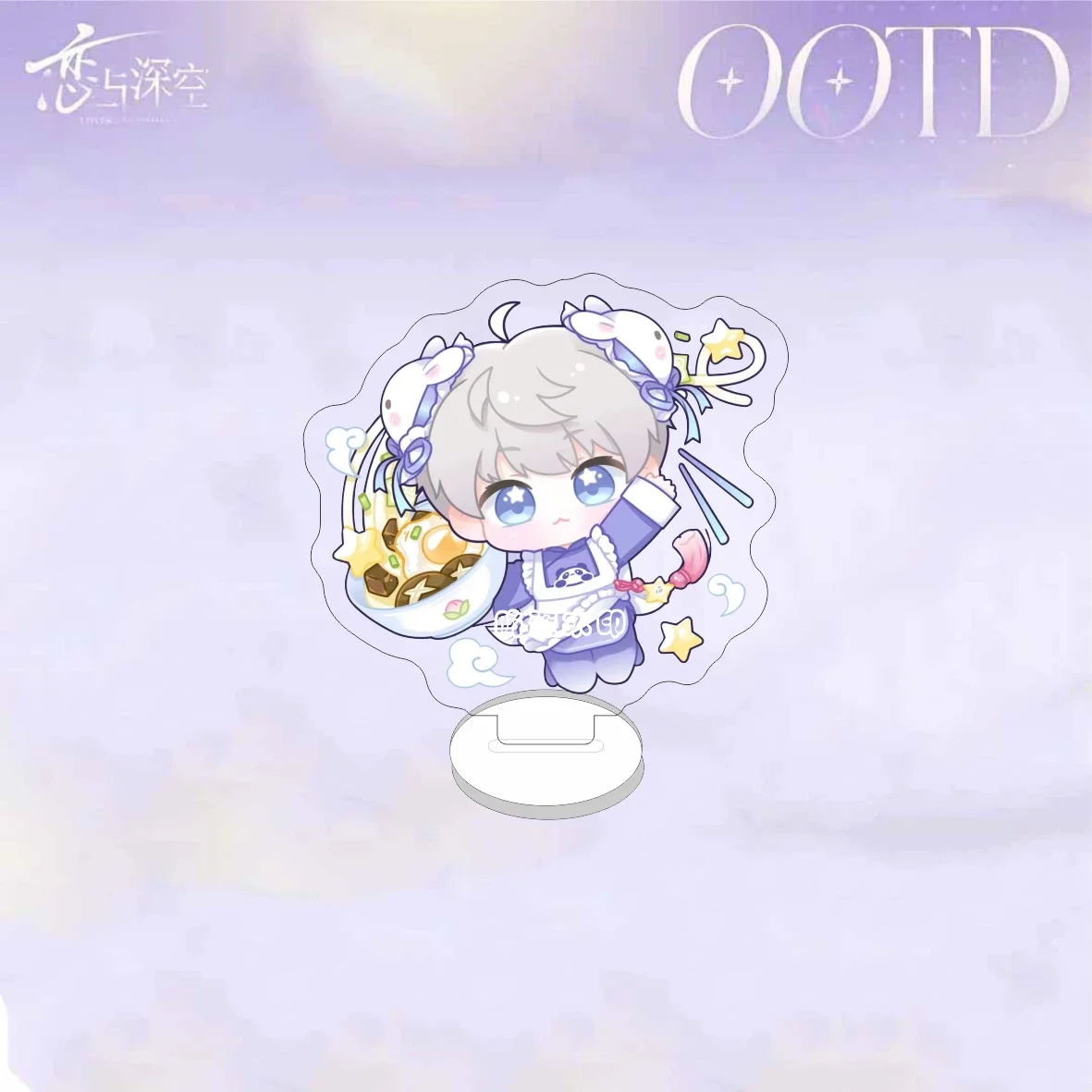 Акриловая подставка с аниме Love and Deepspace сильус рафайель Q версии мини-доска форма