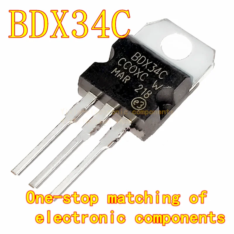 10PCS/Pack Power Transistor BDW93C BD243C BDX33C BD911 BDW94C BD241C BD912 BD244C plug-in TO-220