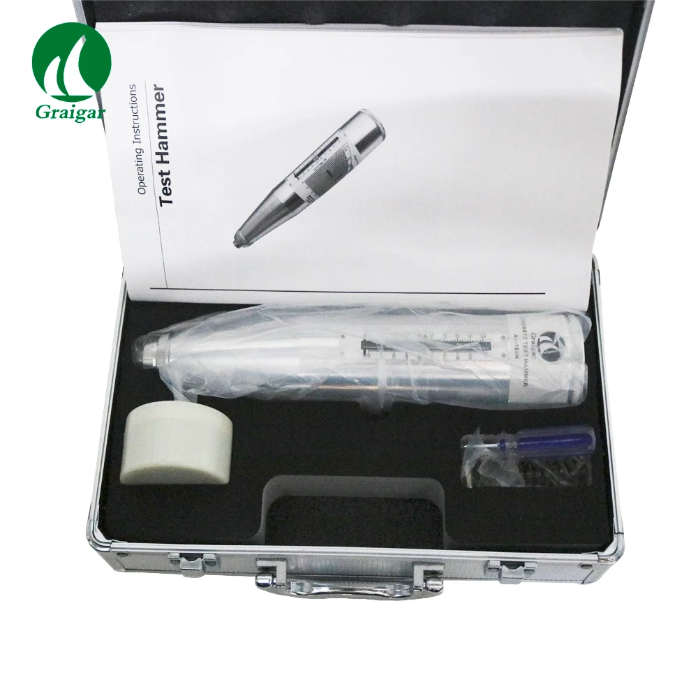 

Cement Hardness Tester AL-150N Concrete Compressive Strength Meter 20-60 MPa